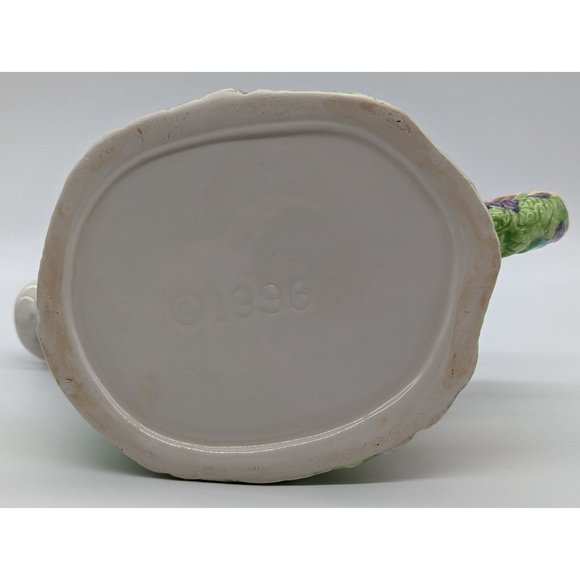 Spring Easter Watering Pot Ceramic Bunny Bunnies Garden Eggs Flowers - Picture 8 of 11